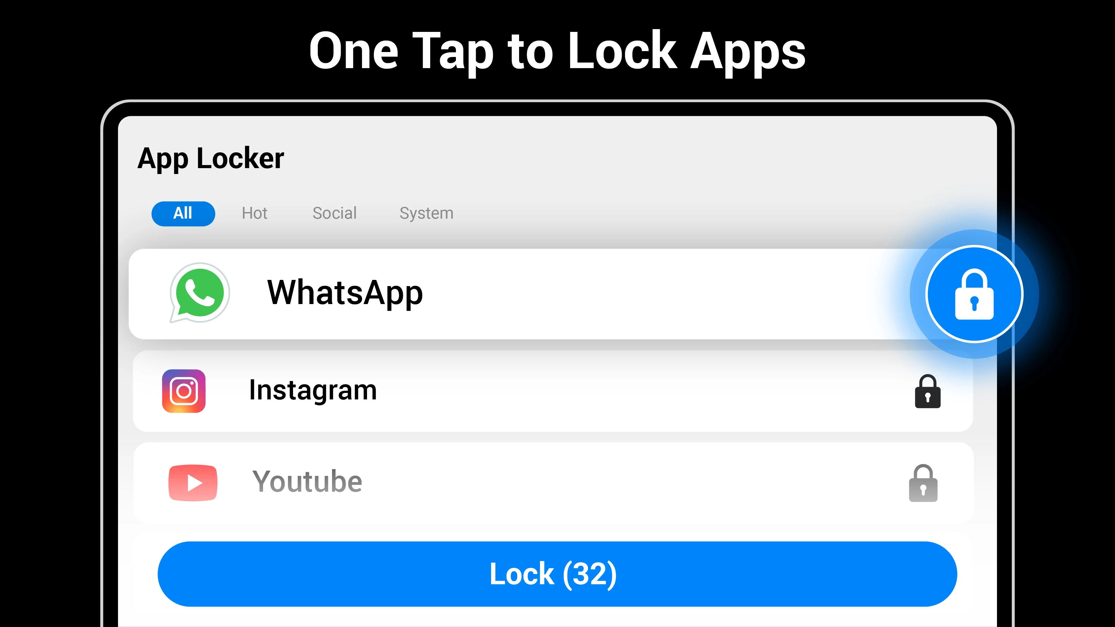 AppLock - Fingerprint App Lock screenshot